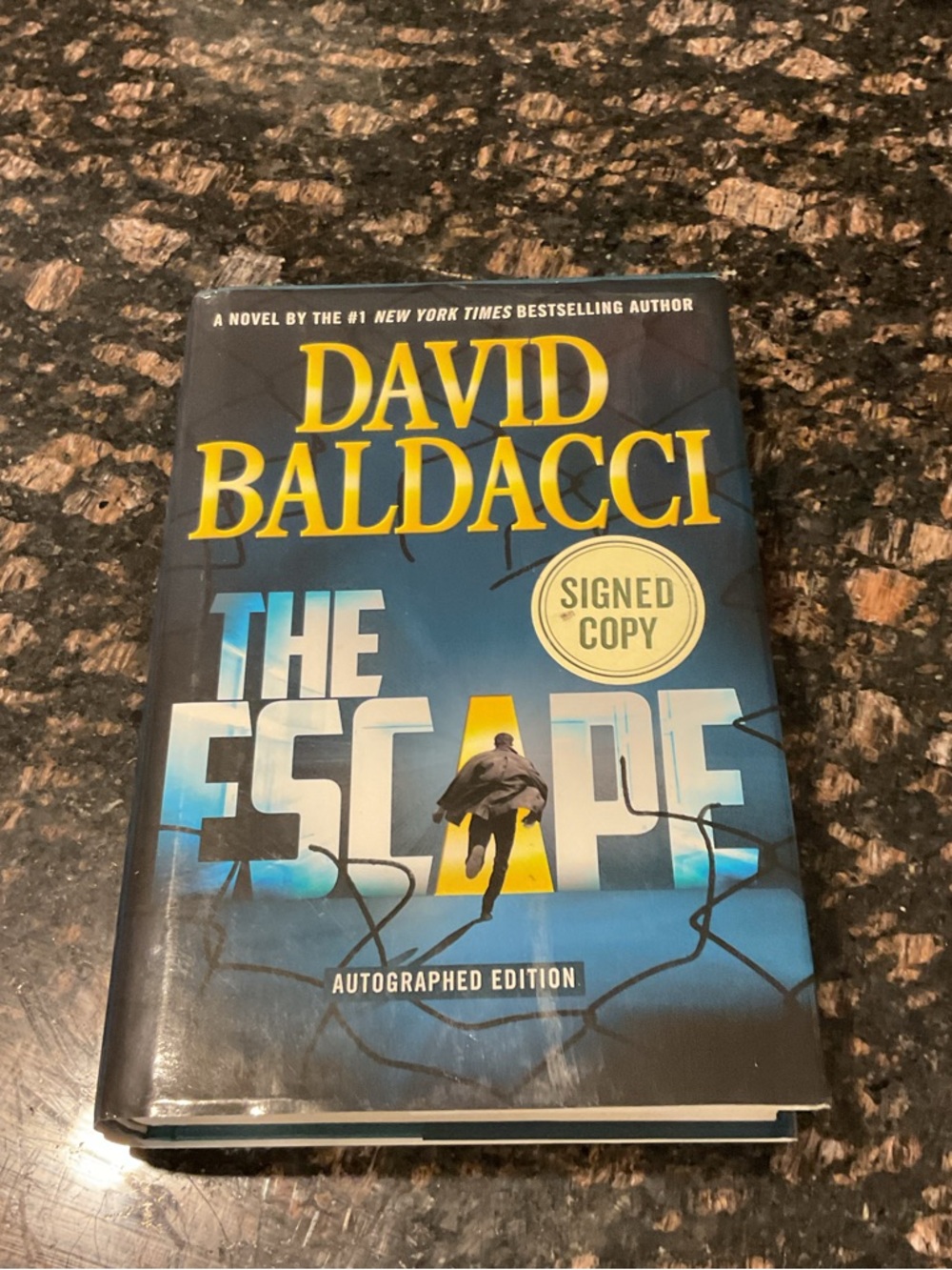 David Baldacci "The Escape" Signed Hardcover